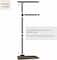 Black Commercial Toilet Paper Holder with Shelf